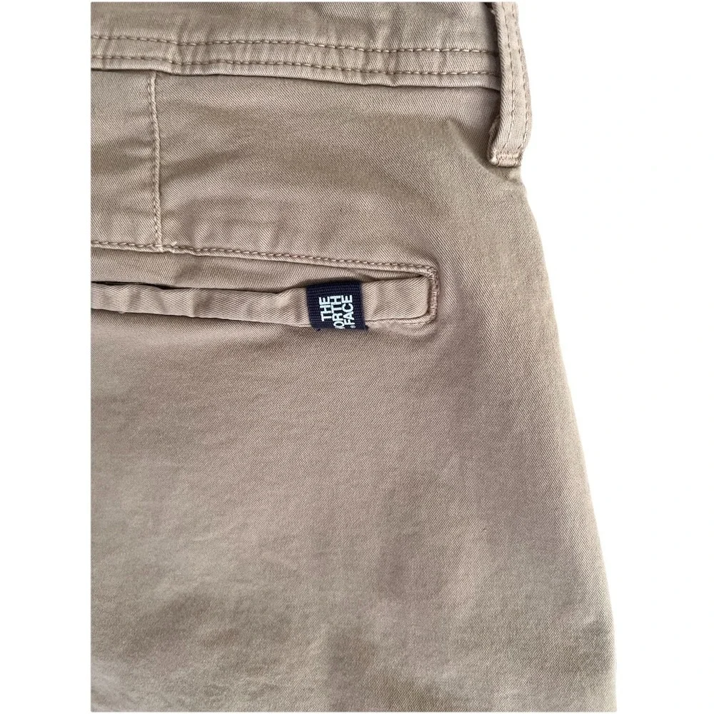 The North Face Mens 38 Regular Khaki California Heritage Chino Pants Tan Stretch
